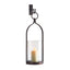 Napa Black/Bronze STEEPLE LANTERN 12"