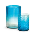 Napa Aqua Ombre AURORA HURRICANES 10" & 7", SET OF 2