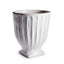 Napa White COLUMN FOOTED URN 13"