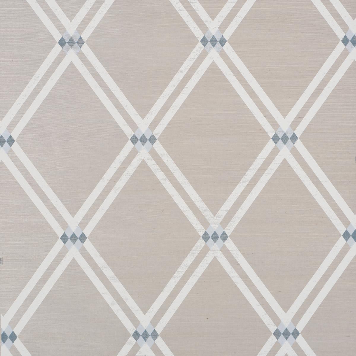 Schumacher Asolo Sisal Sky Wallpaper