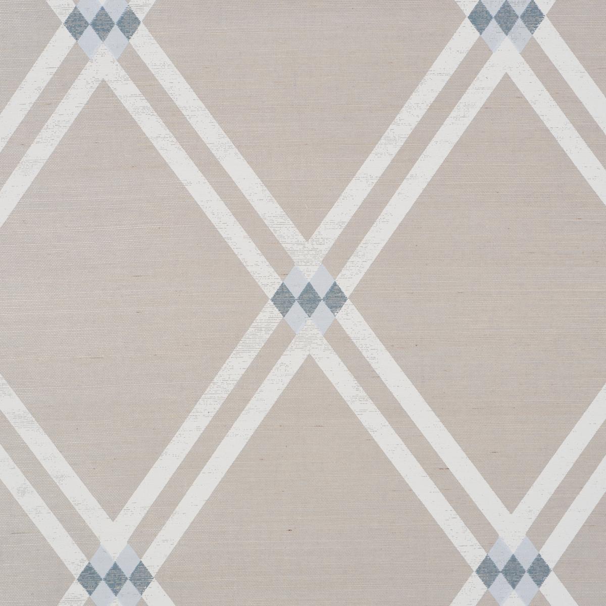 Schumacher Asolo Sisal Sky Wallpaper