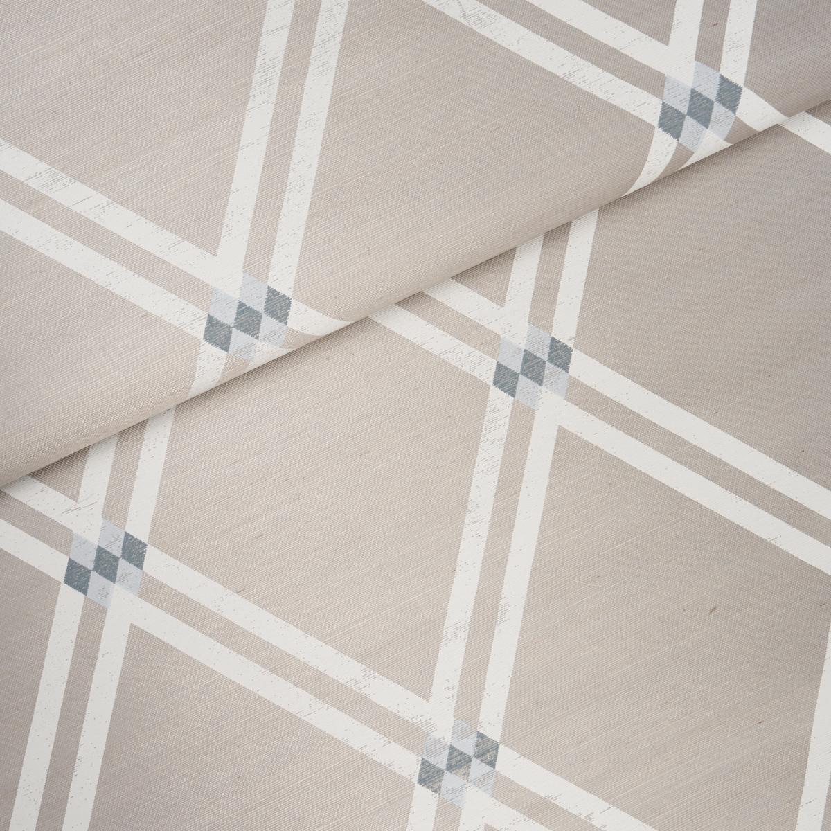 Schumacher Asolo Sisal Sky Wallpaper
