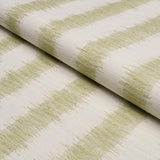 Schumacher Attleboro Ikat Leaf Fabric