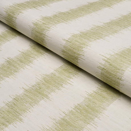 Schumacher Attleboro Ikat Leaf Fabric