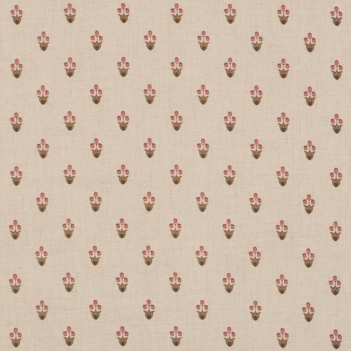 Schumacher Moira Hand Print Spice Fabric