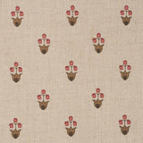 Schumacher Moira Hand Print Spice Fabric