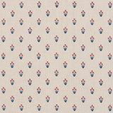 Schumacher Moira Hand Print Cerise & Ink Fabric