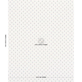 Schumacher Moira Hand Print Blue & Red Fabric