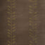 Schumacher Geo Leaf Sisal Metallic Gold & Sepia Wallpaper