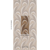 Schumacher Banana Leaf Sisal Mocha Wallpaper