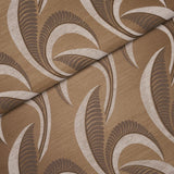 Schumacher Banana Leaf Sisal Mocha Fabric