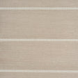 Schumacher Checkered Stripe Sisal Flax Wallpaper