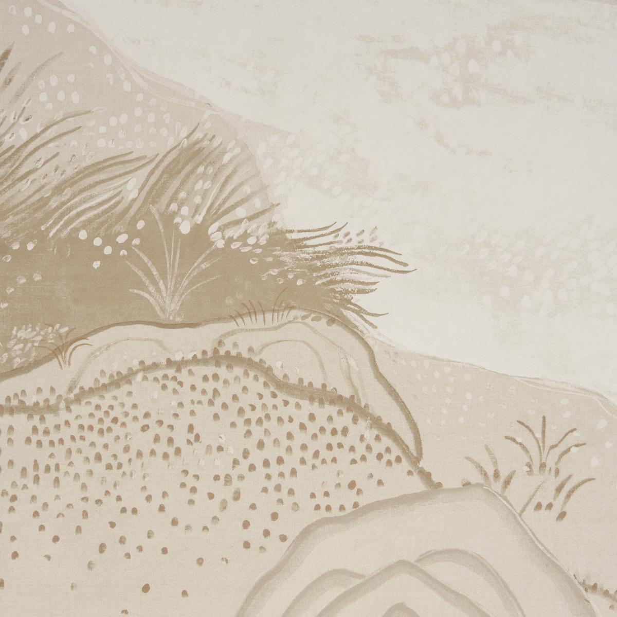 Schumacher Birdsong 3 Panel Set Ivory Wallpaper