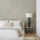 Schumacher Valiant Natural Wallpaper