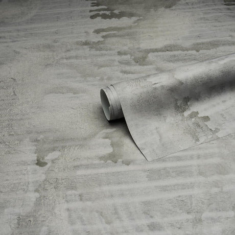 Schumacher Valiant Charcoal Wallpaper