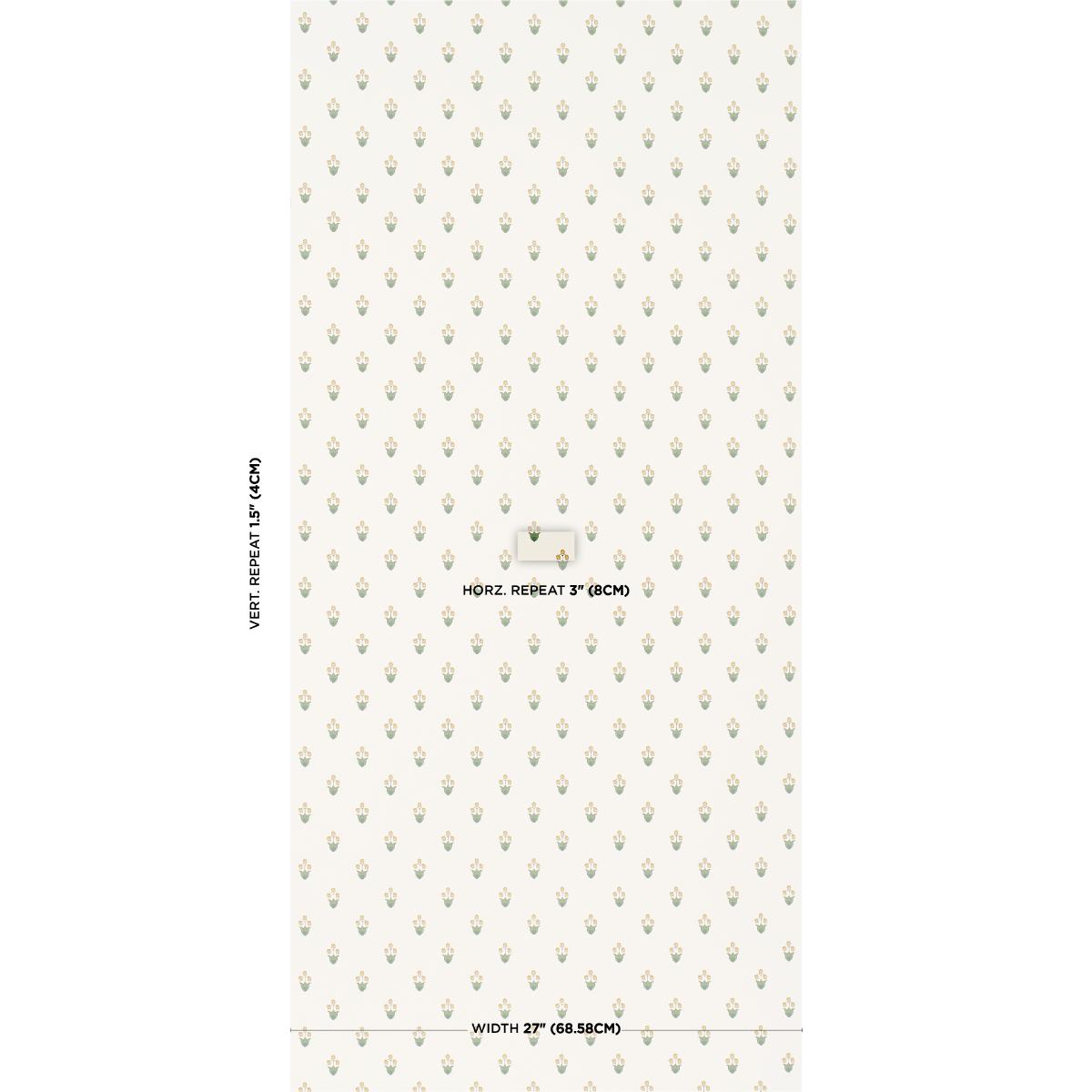 Schumacher Moira Hand Print Marigold Wallpaper – DecoratorsBest