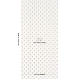 Schumacher Moira Hand Print Blue & Red Wallpaper