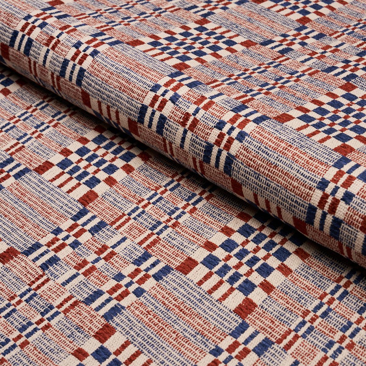 Schumacher Brimfield Americana Fabric