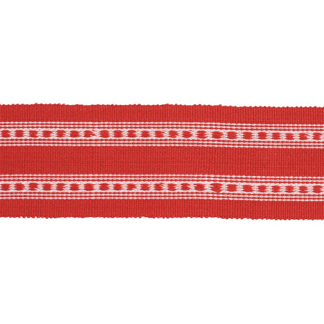 Schumacher Red Lubeck Tape