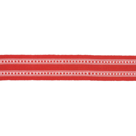 Schumacher Red Lubeck Tape