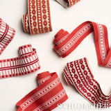 Schumacher Red Lubeck Tape