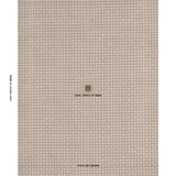 Schumacher Trianon Cut Velvet Bisque Fabric