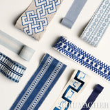 Schumacher Sky Lubeck Tape Narrow