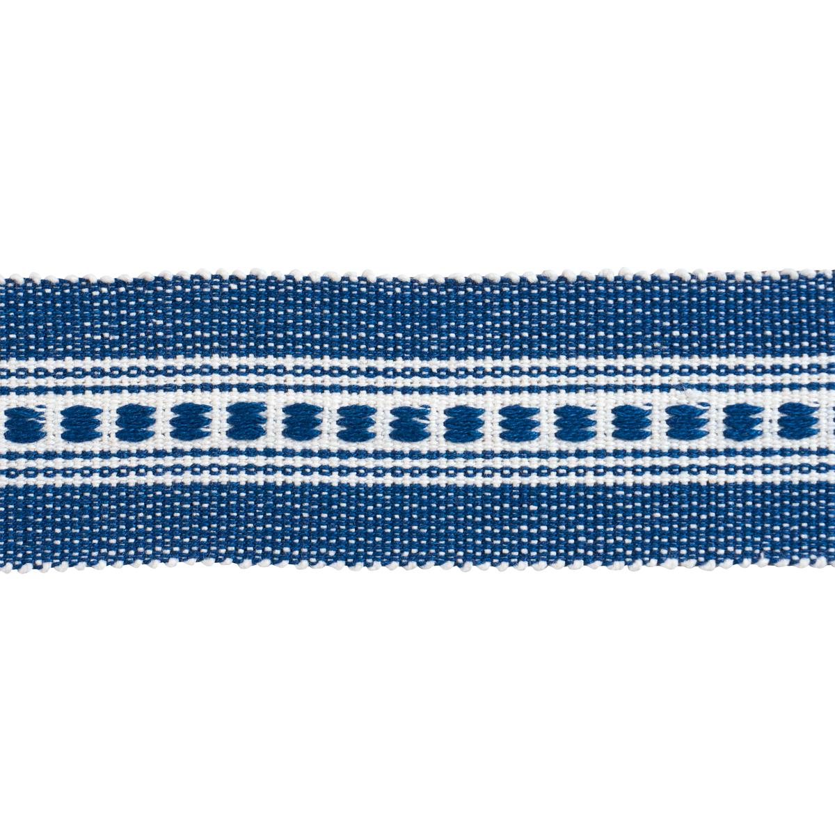 Schumacher Navy Lubeck Tape Narrow