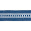 Schumacher Navy Lubeck Tape Narrow