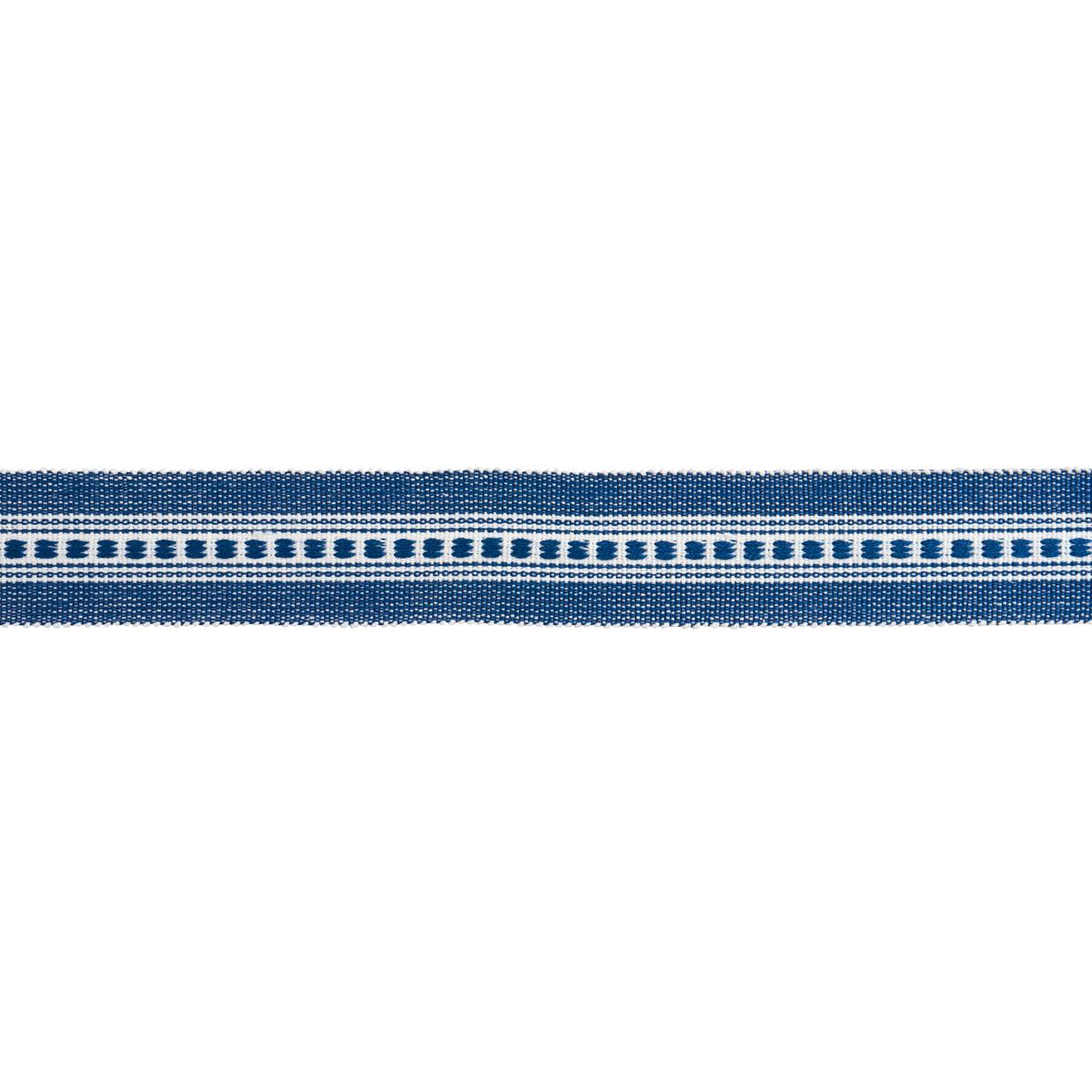 Schumacher Navy Lubeck Tape Narrow
