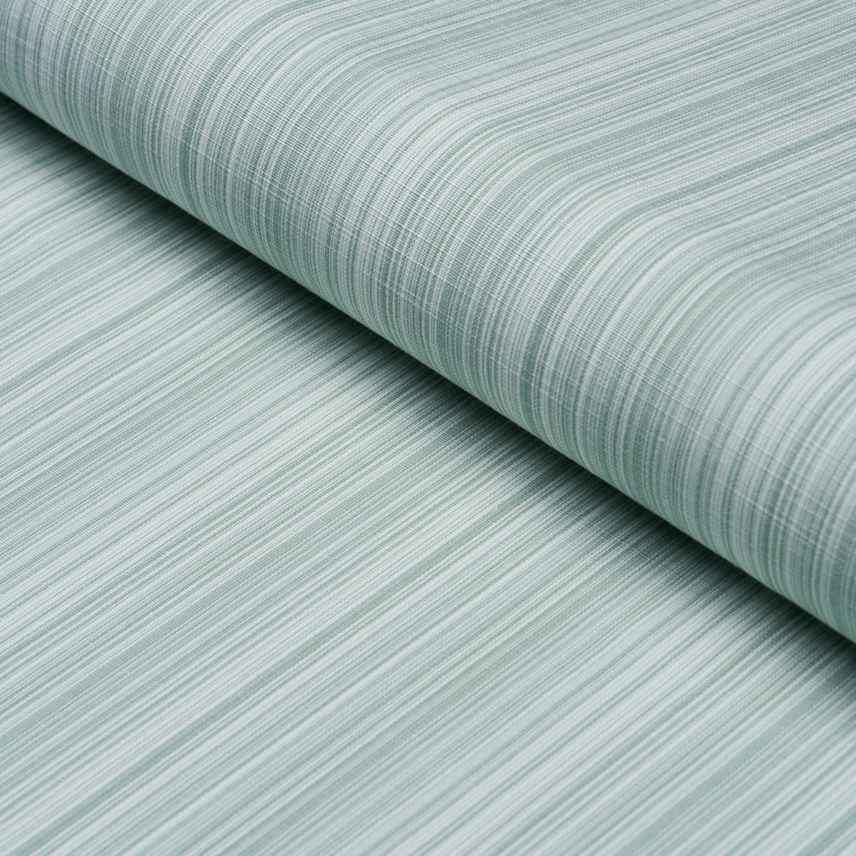 Schumacher Gracie Solid Stri Mint Green Fabric