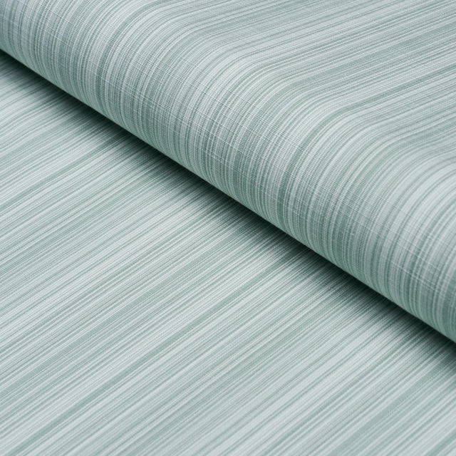 Schumacher Gracie Solid Stri Mint Green Fabric