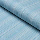 Schumacher Gracie Solid Stri Robin'S Egg Blue Fabric