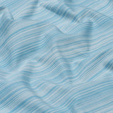 Schumacher Gracie Solid Strié Robin'S Egg Blue Fabric