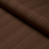 Schumacher Gracie Solid Stri Brown Fabric