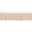 Schumacher Neutral Clara Pleated Tape