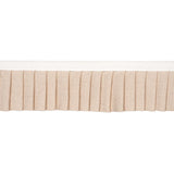 Schumacher Neutral Clara Pleated Tape