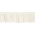 Schumacher Ivory Clara Pleated Tape