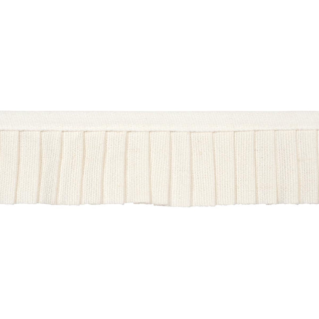 Schumacher Ivory Clara Pleated Tape