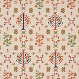 Schumacher Fairview Cross Stitch Embroidery Multi Fabric