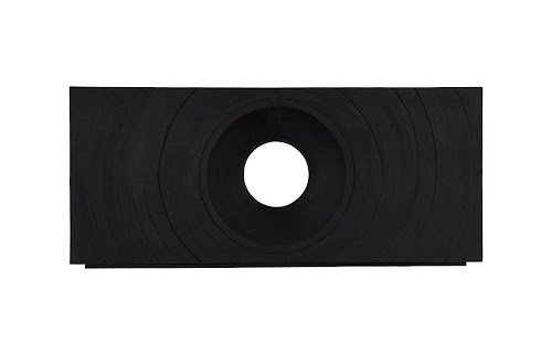 Phillips Collection Void  Table Black Stone Console