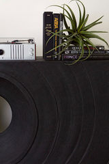 Phillips Collection Void  Table Black Stone Console