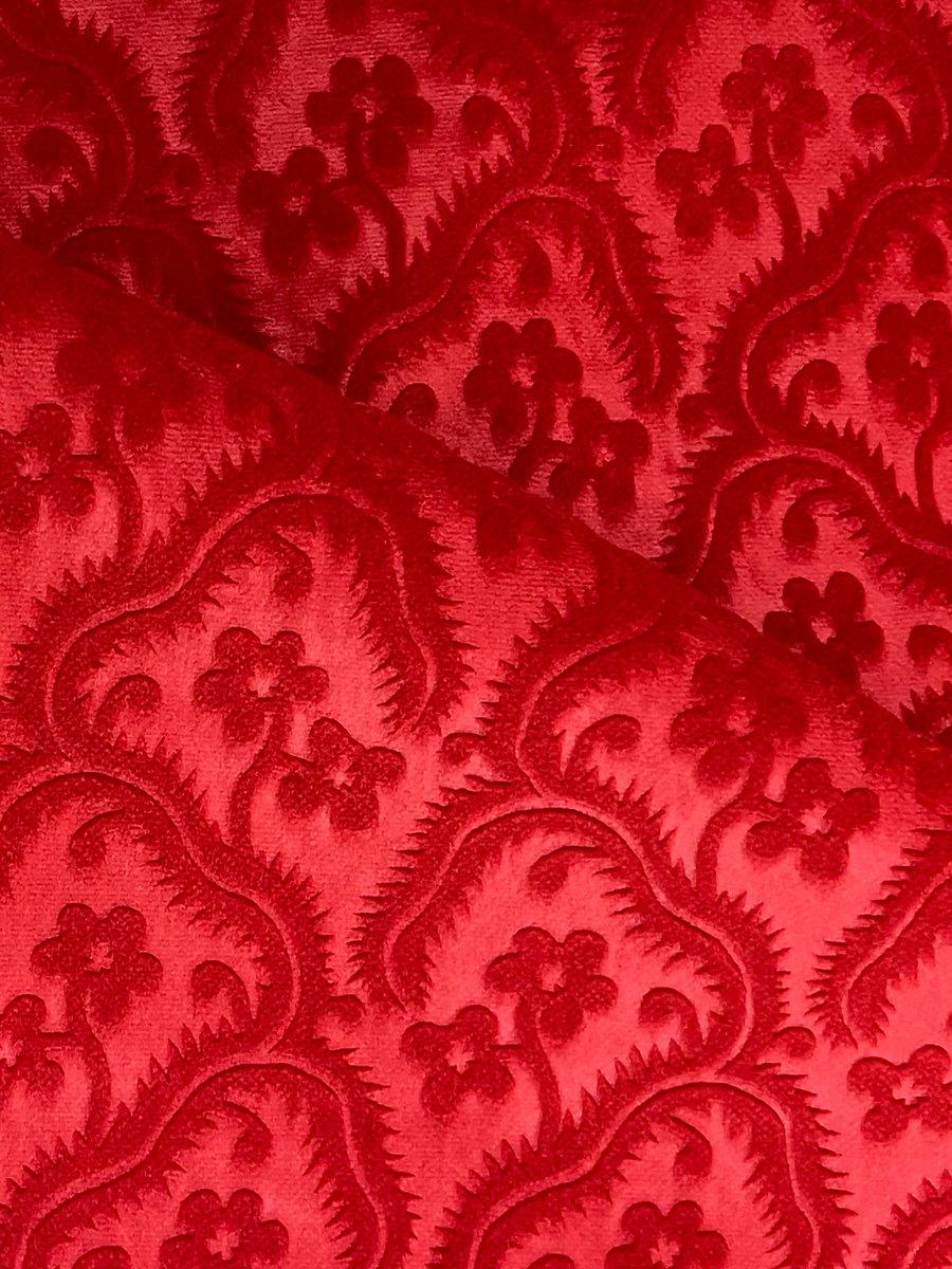 Scalamandre Aubusson Groseille Fabric
