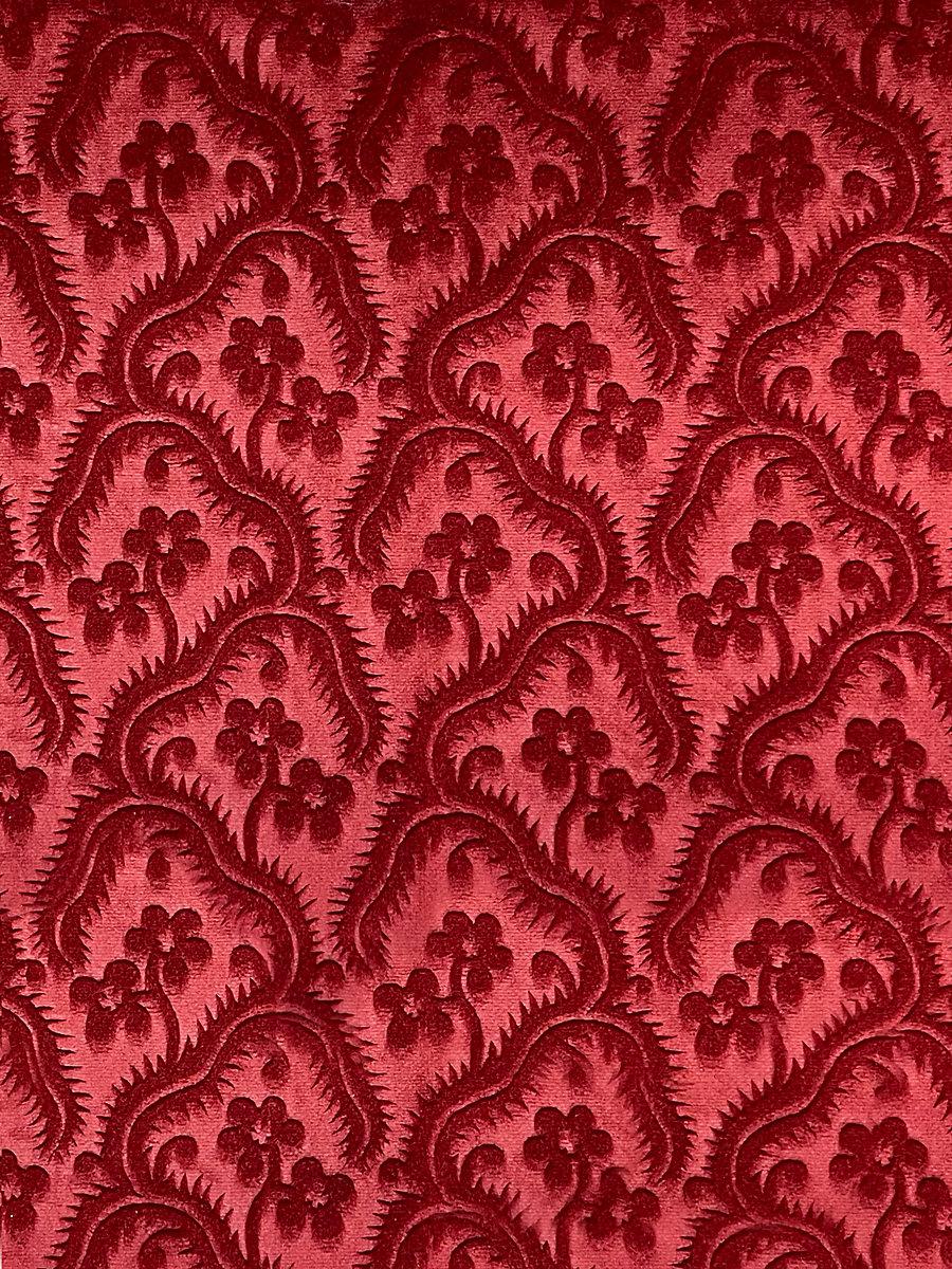 Scalamandre Aubusson Rubis Fabric