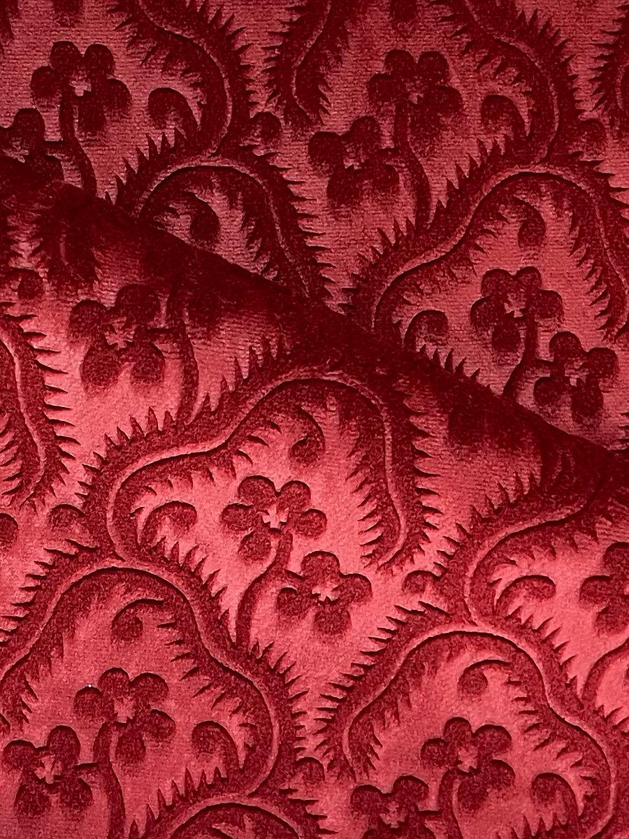 Scalamandre Aubusson Rubis Fabric
