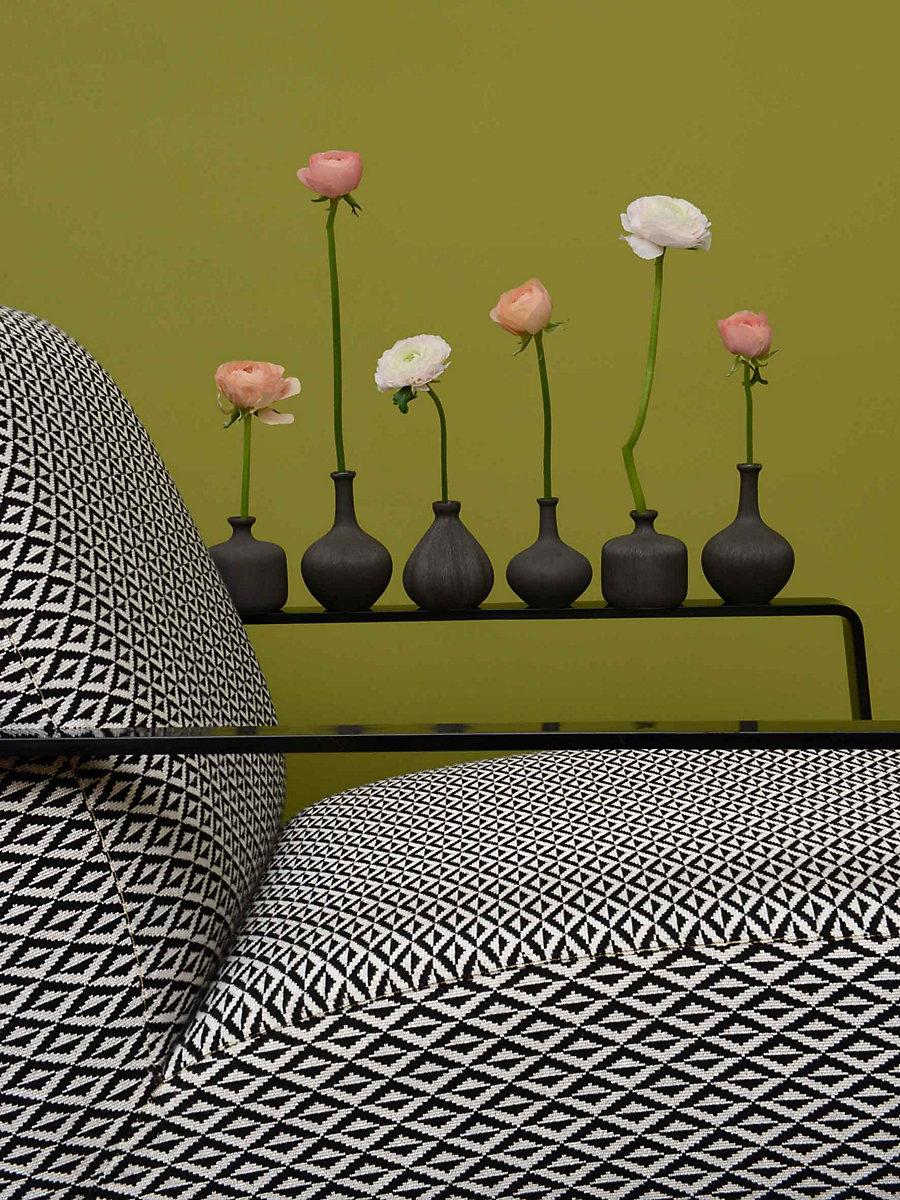 Scalamandre Origami Epingle Aqua Fabric