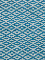 Scalamandre Origami Epingle Aqua Fabric