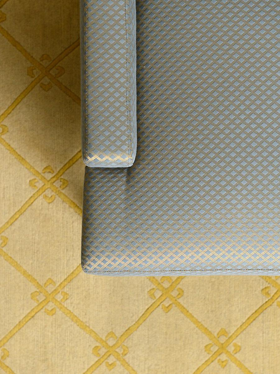 Scalamandre Quadrille Creme Fabric