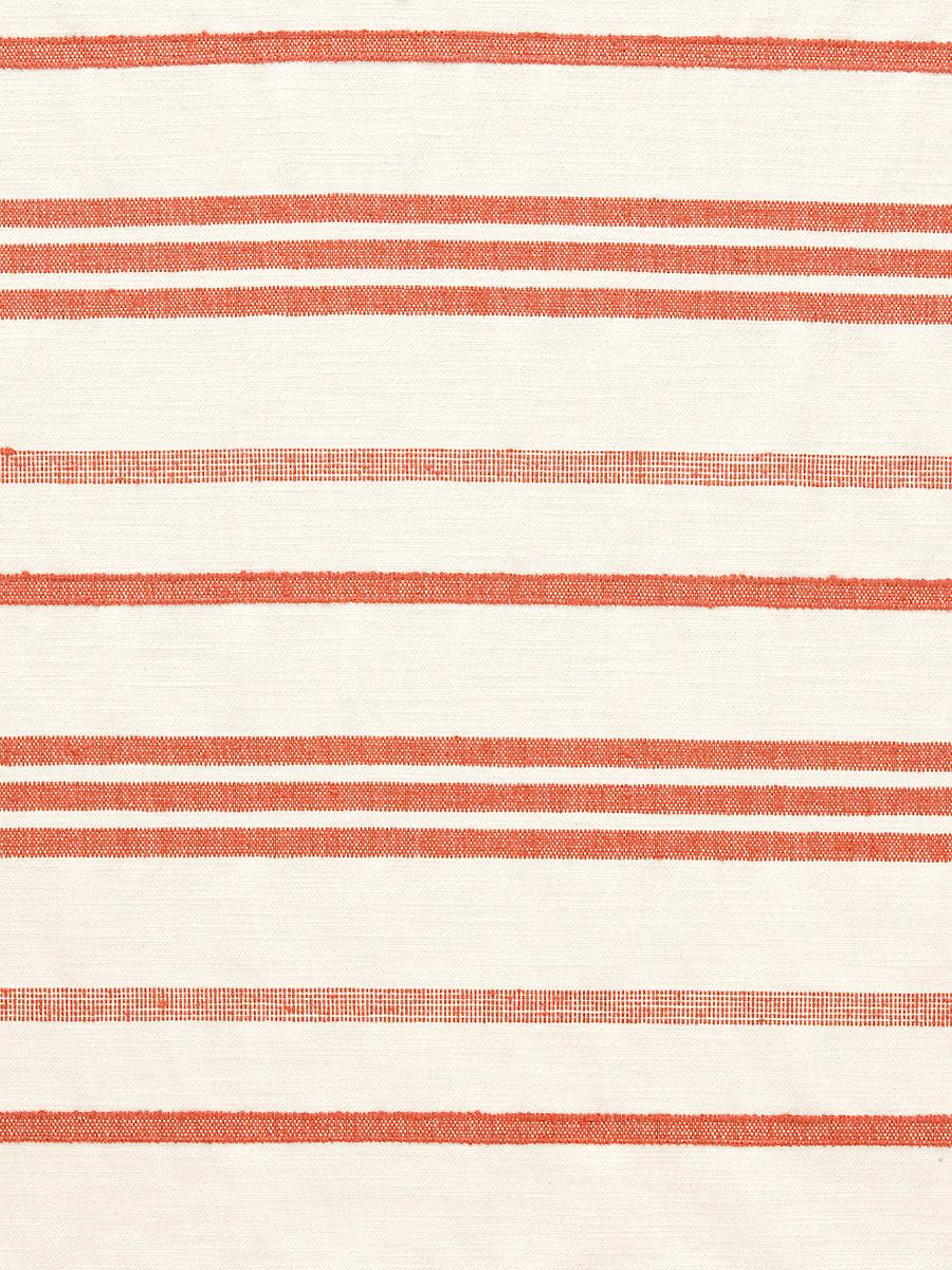 Scalamandre Marina Stripe Terracotta Fabric