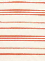 Scalamandre Marina Stripe Terracotta Fabric